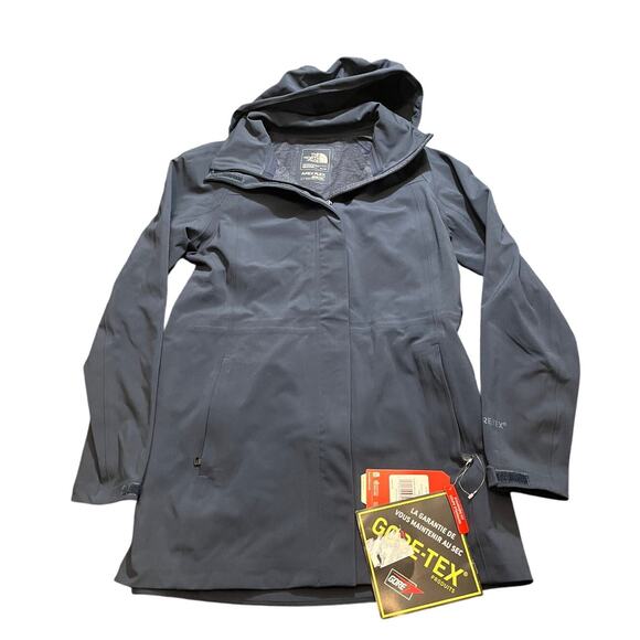 The North Face Apex Flex GTX Disruptor Parka Gore-Tex Jacket Urban Navy Small - Picture 1 of 7